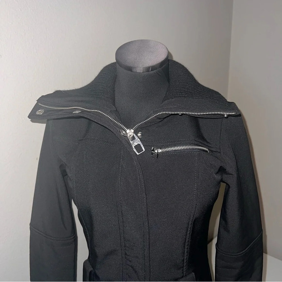 M60 Miss Sixty Women's Black Coat/Jacket Size X-Small ❤️ - Picture 2 of 8